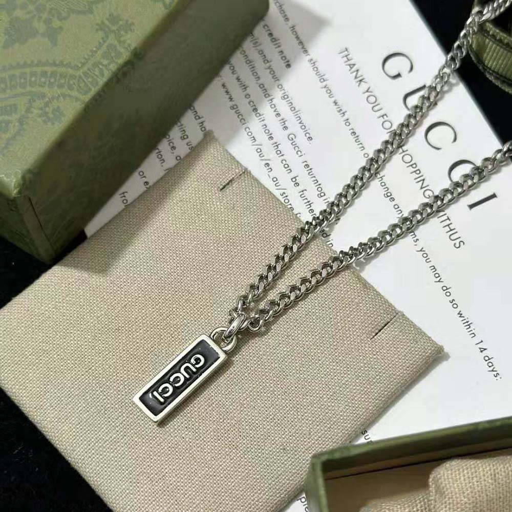 Gucci Unisex Necklace with Enamel Pendant-678714J84101064 (6)