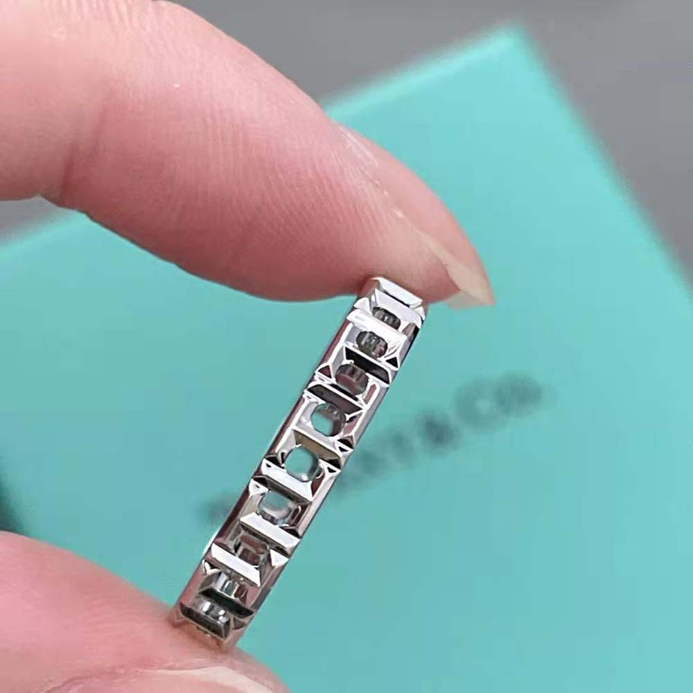 Tiffany T True Narrow Ring in White Gold-62508302 (5)