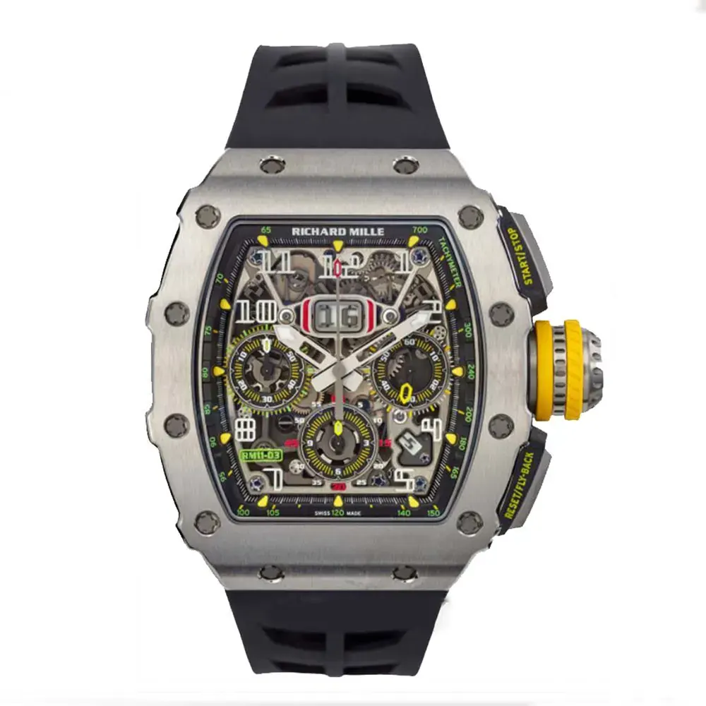 Richard Mille Men RM 11-03 Titanium Felipe Massa Automatic Flyback Chronograph