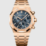 Audemars Piguet Men Royal Oak Selfwinding Chronograph 41 mm in 18-carat pink gold