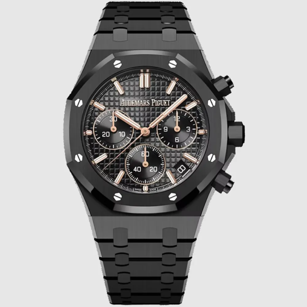 Audemars Piguet Men Royal Oak Selfwinding Chronograph 41 mm in Black ceramic (1)