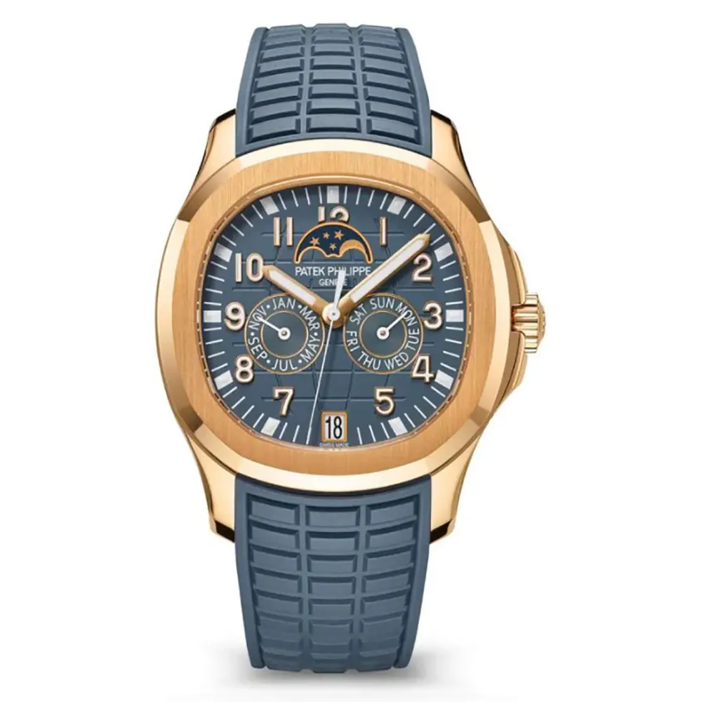 Patek Philippe Men Aquanaut Self-winding 40mm in Blue-gray