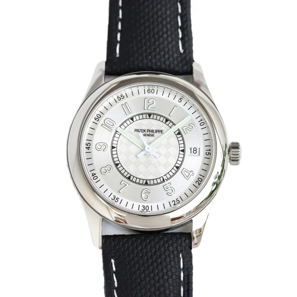 Patek Philippe Men Calatrava 40 mm in White Gold Dial (1)