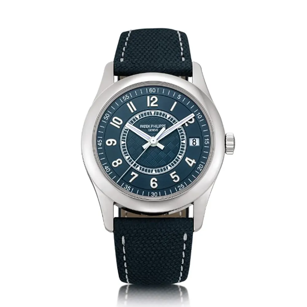 Patek Philippe Men Calatrava Limited Edition 40 mm in Gray-blue