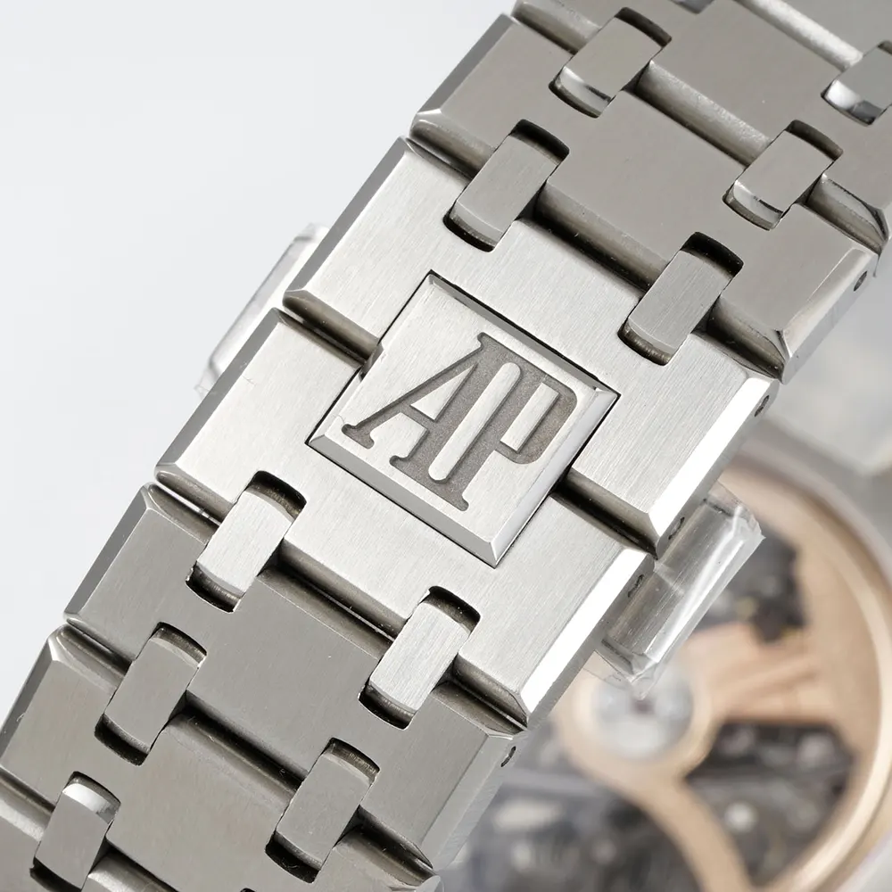 Audemars Piguet Men Royal Oak Double Balance Wheel Openworked 41 mm in Stainless Steel (6)