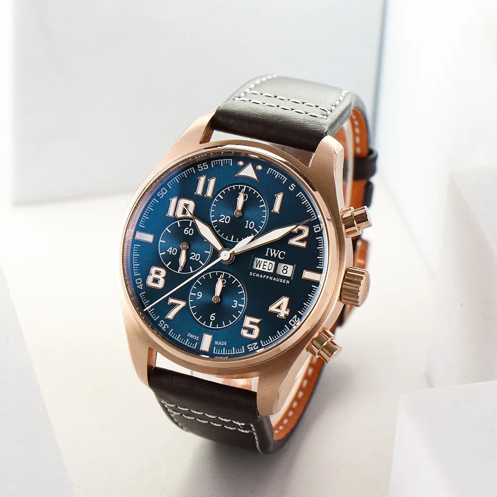 IWC Men Pilot’s Watch Chronograph Edition “Le Petit Prince” 43 mm in Blue (2)