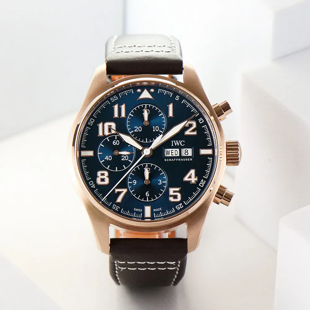 IWC Men Pilot’s Watch Chronograph Edition “Le Petit Prince” 43 mm in Blue (3)