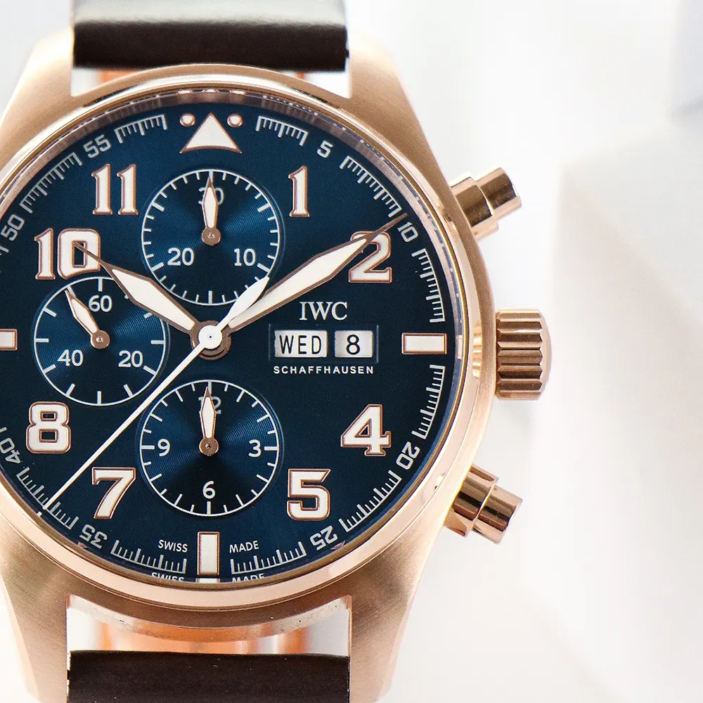 IWC Men Pilot’s Watch Chronograph Edition “Le Petit Prince” 43 mm in Blue (5)