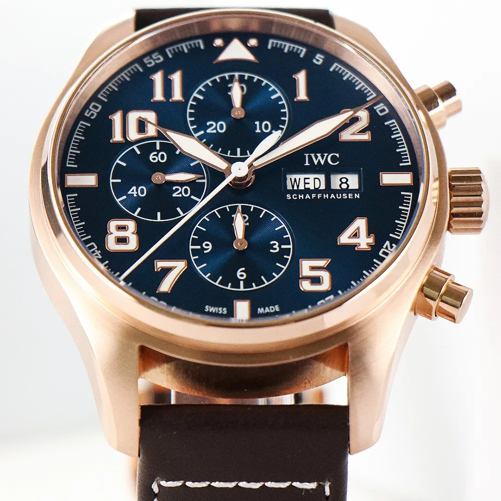 IWC Men Pilot’s Watch Chronograph Edition “Le Petit Prince” 43 mm in Blue (7)