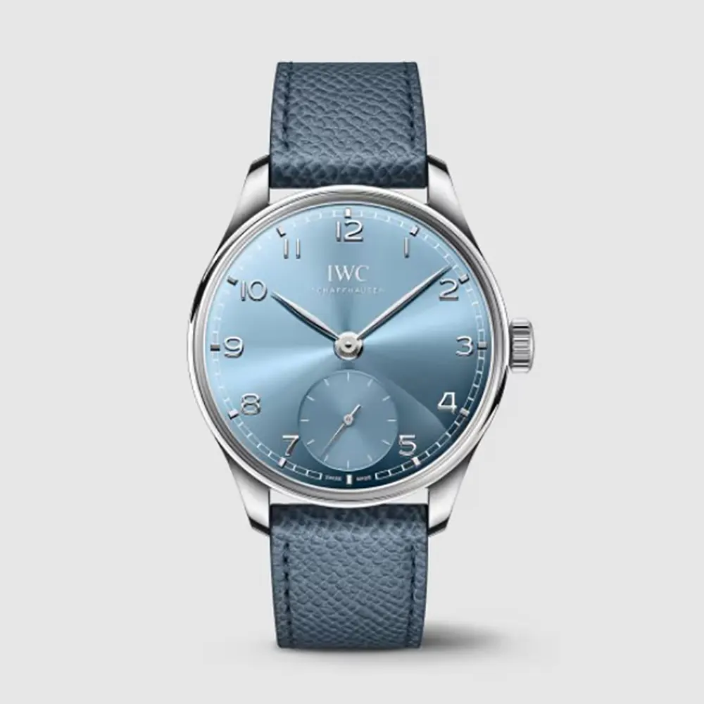 IWC Men Portugieser Automatic 40 in Blue Dial IW358402