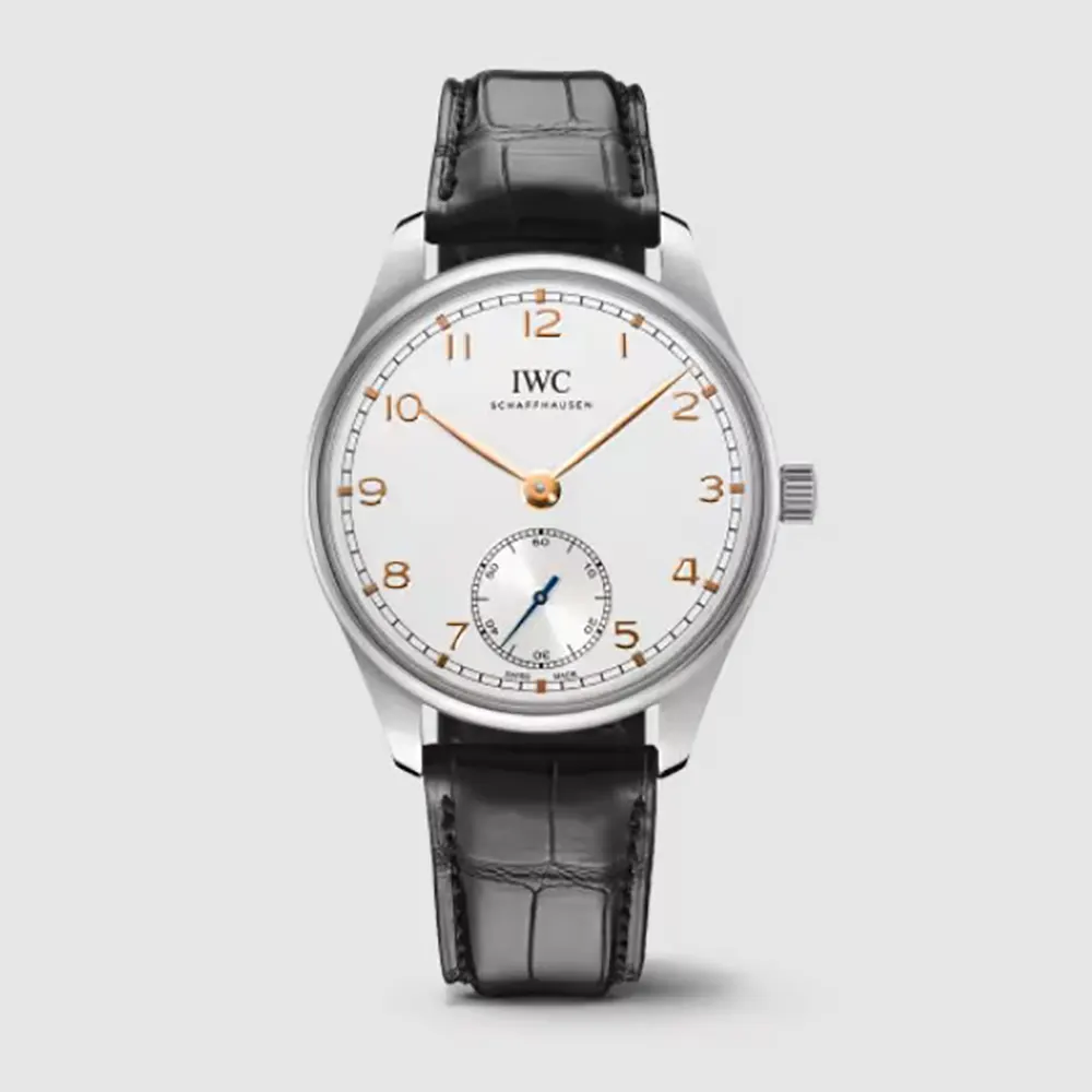 IWC Men Portugieser Automatic 40 in Silver Dial IW358303