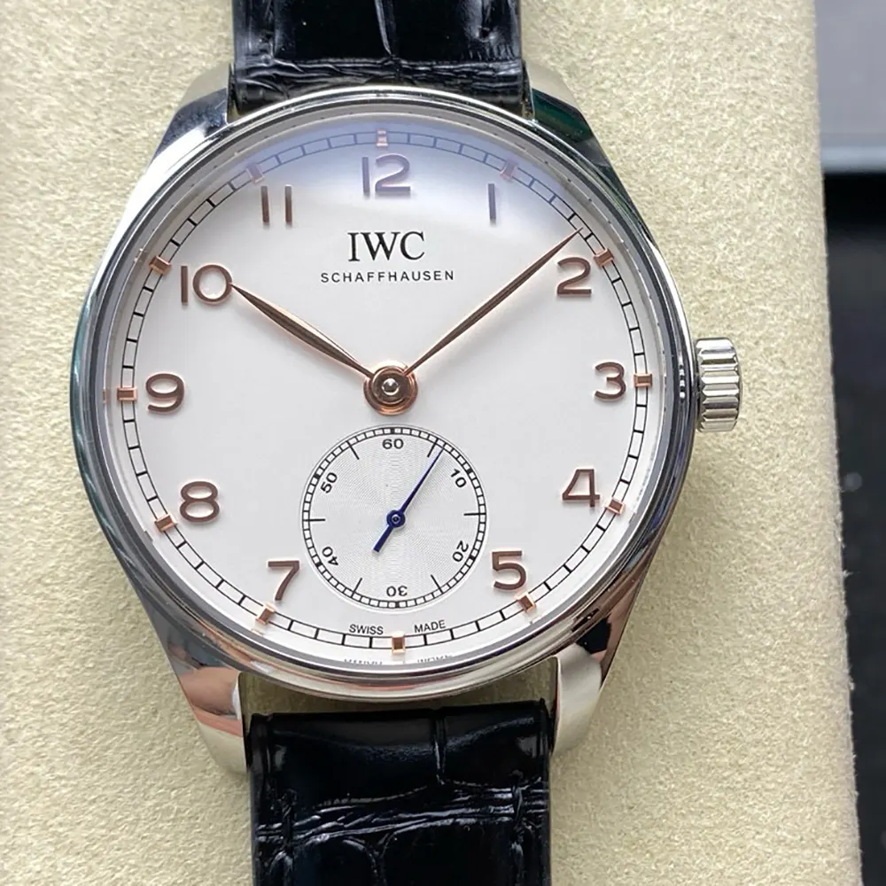 IWC Men Portugieser Automatic 40 in Silver Dial IW358303 (2)