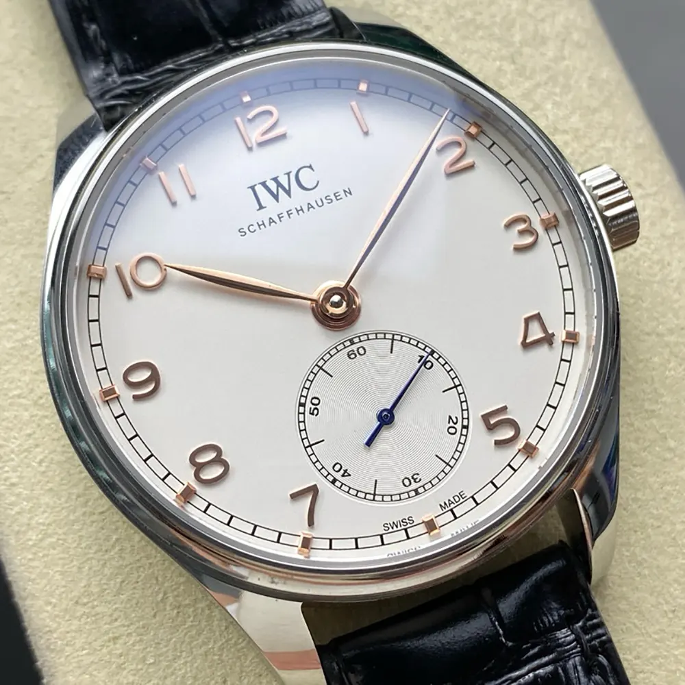 IWC Men Portugieser Automatic 40 in Silver Dial IW358303 (3)