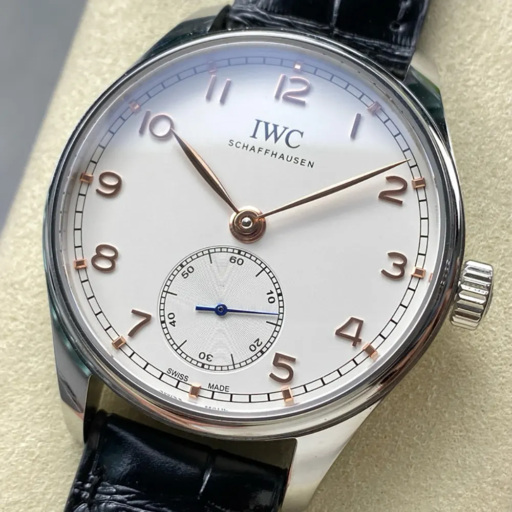 IWC Men Portugieser Automatic 40 in Silver Dial IW358303 (4)