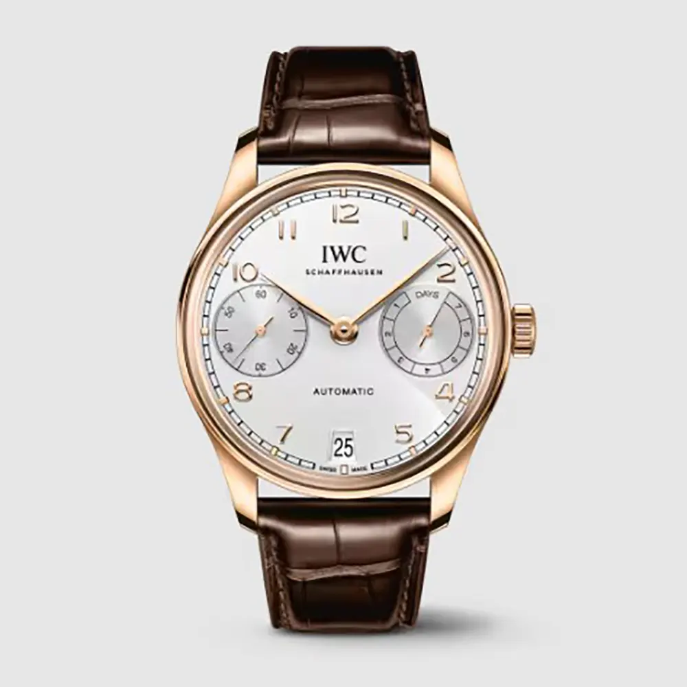 IWC Men Portugieser Automatic 42 in 18 Gold Case IW501706