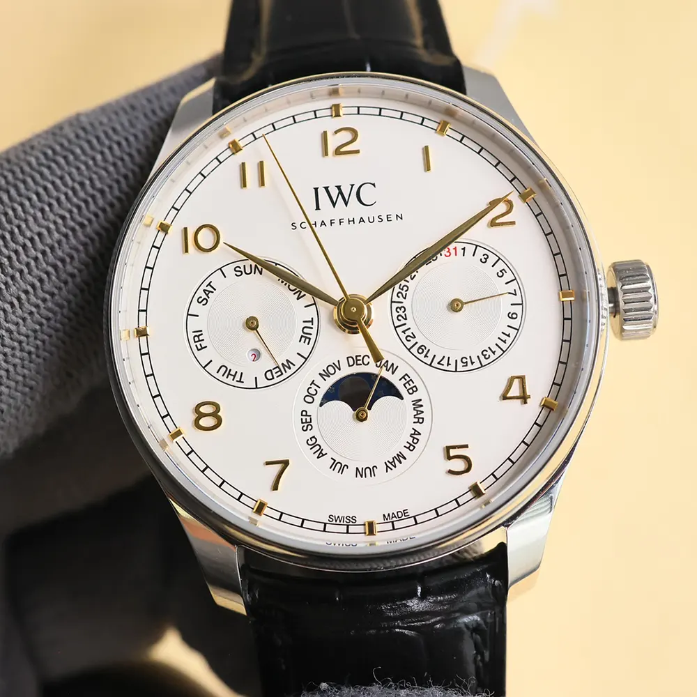 IWC Men Portugieser Perpetual Calendar 42 in Silver Plated Dial (2)