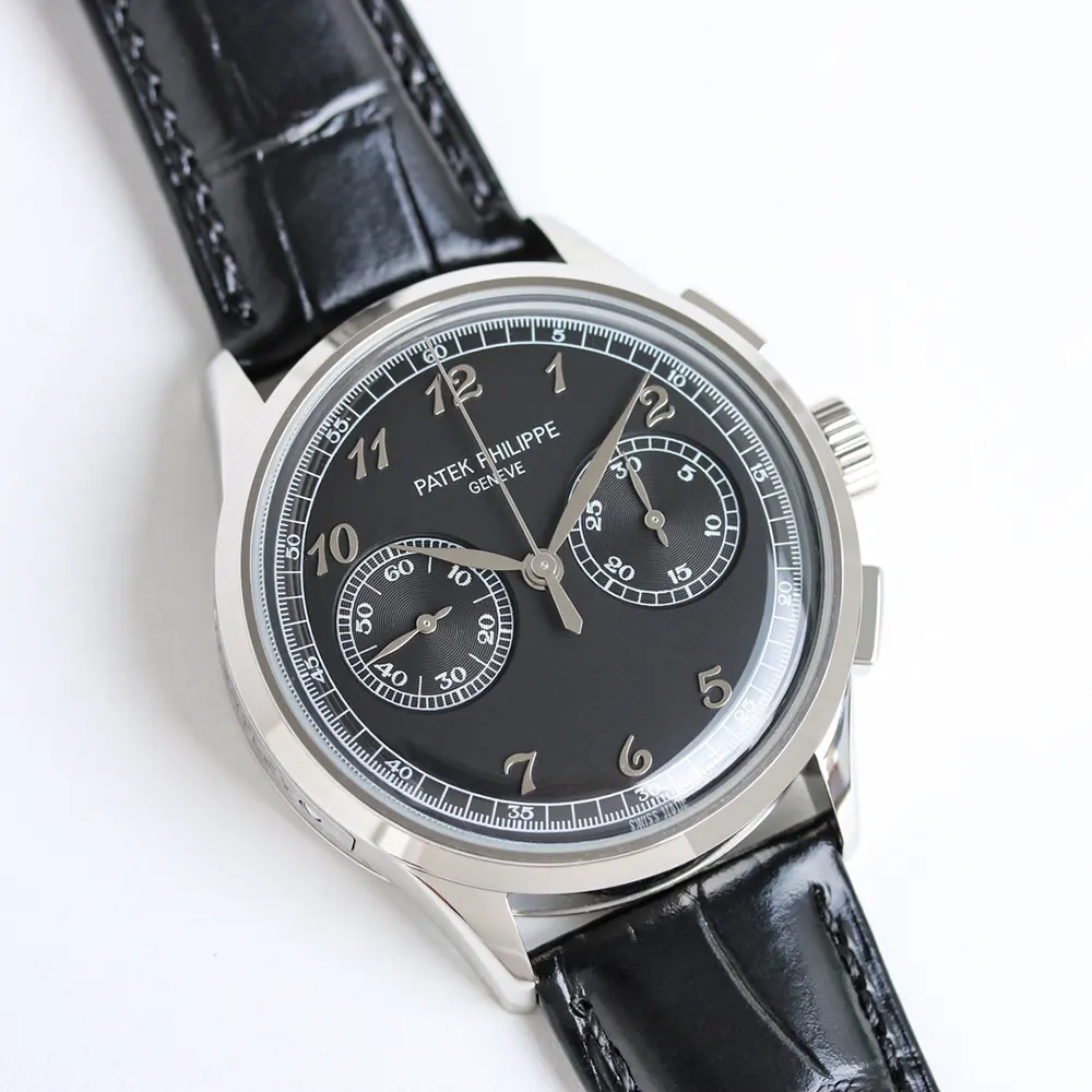 Patek Philippe Men Complications 39mm in Black and White Gold (3)