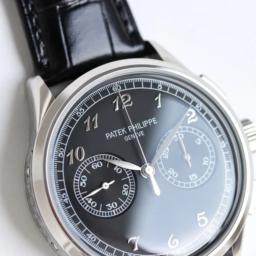 Patek Philippe Men Complications 39mm in Black and White Gold (5)