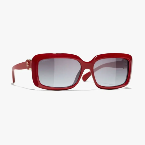 Chanel Unisex Rectangle Sunglasses A71590 X08101 (2)