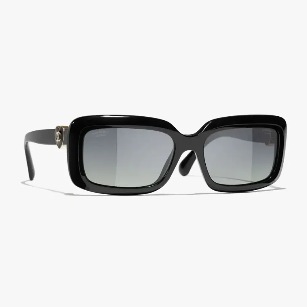 Chanel Unisex Rectangle Sunglasses A71590 X08101 (4)