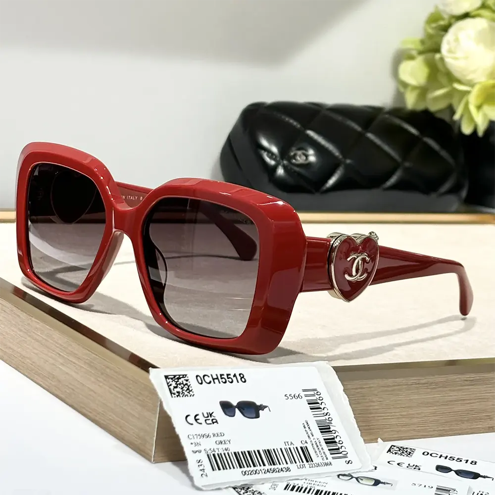 Chanel Unisex Rectangle Sunglasses A71590 X08101 (8)