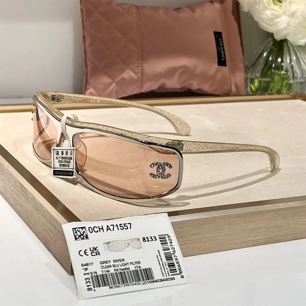 Chanel Unisex Shield Sunglasses A71557X02081 (11)