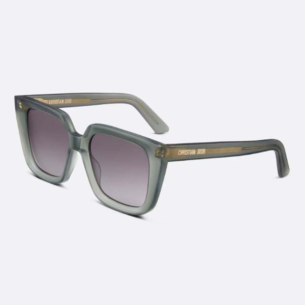 Dior Men DiorMidnight S1I Green Matte Square Sunglasses (1)