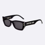 Dior Unisex DiorPacific S1U Black Square Sunglasses