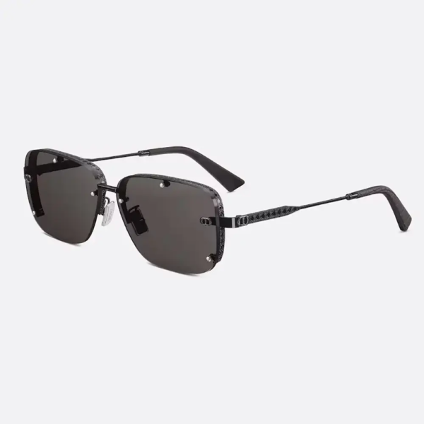 Dior Unisex NeoDior S4U Gray Rectangular Sunglasses (1)
