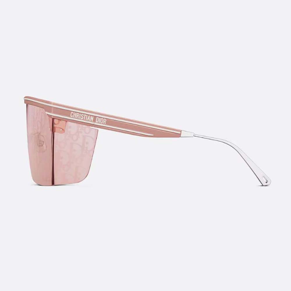 Dior Women DiorClub M1U Pink Dior Oblique Mask Sunglasses (3)