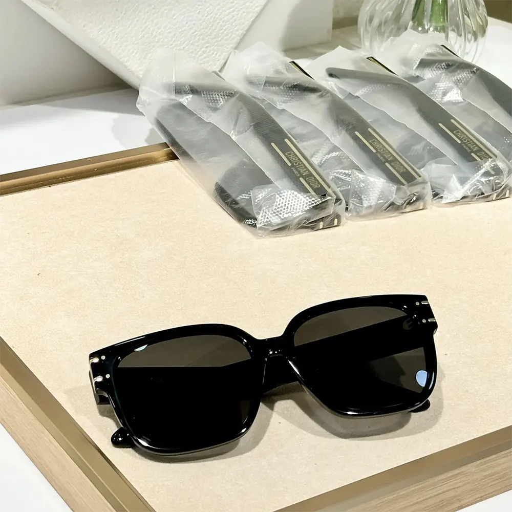 Dior Women DiorSignature S7F Black Square Sunglasses (11)