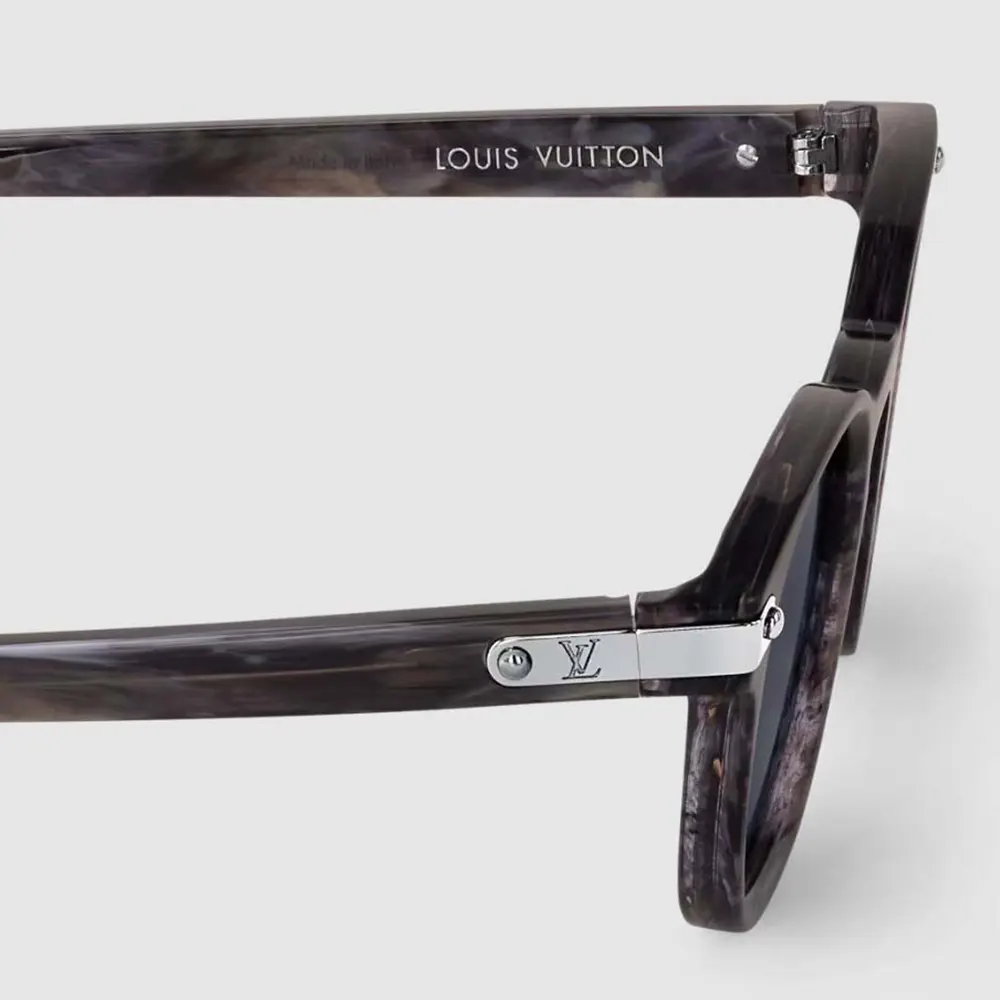 Louis Vuitton LV Unisex Signature Square Round Sunglasses Z2537U (2)