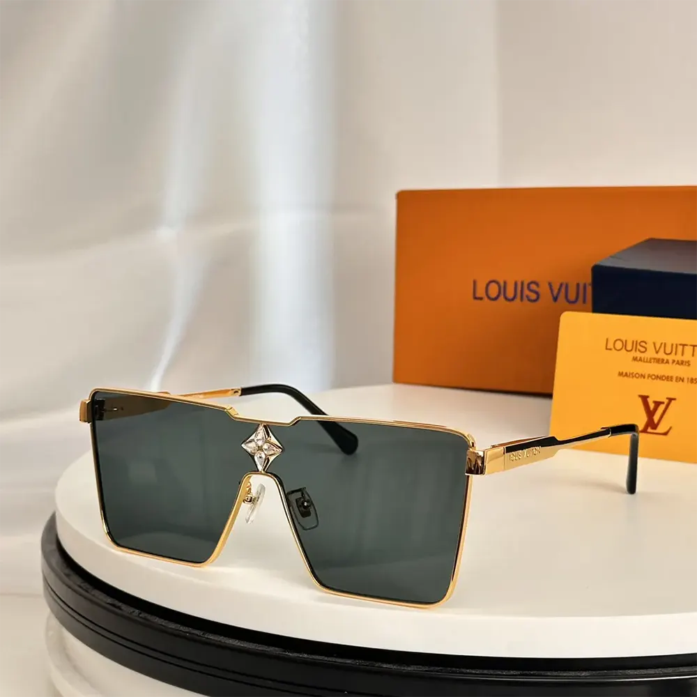 Louis Vuitton Unisex Cyclone Metal Sunglasses