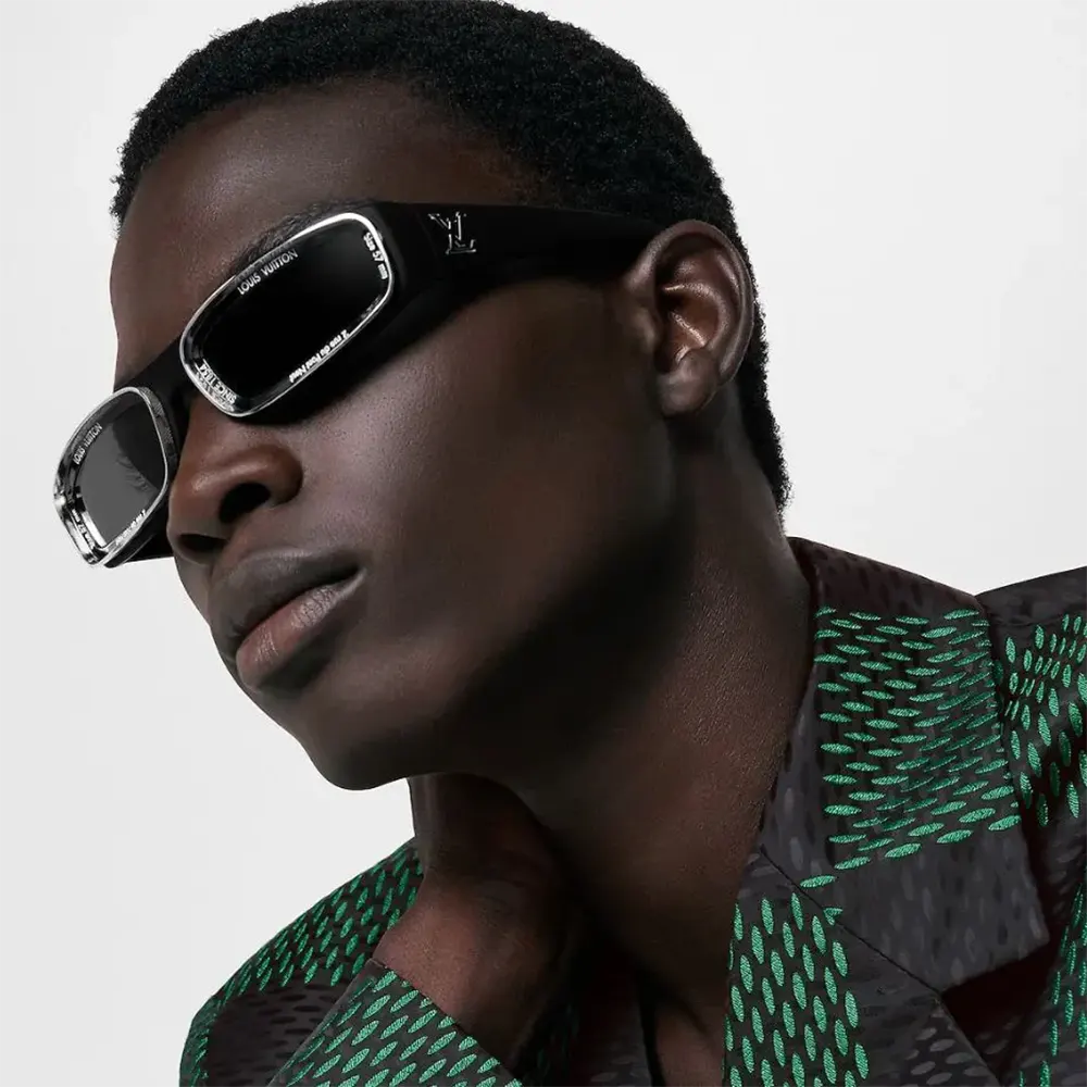 Louis Vuitton Unisex LV Super Vision Low Square Sunglasses (11)