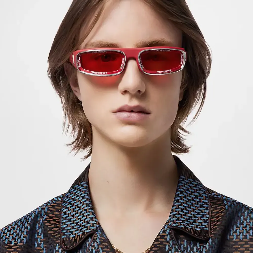 Louis Vuitton Unisex LV Super Vision Low Square Sunglasses (6)