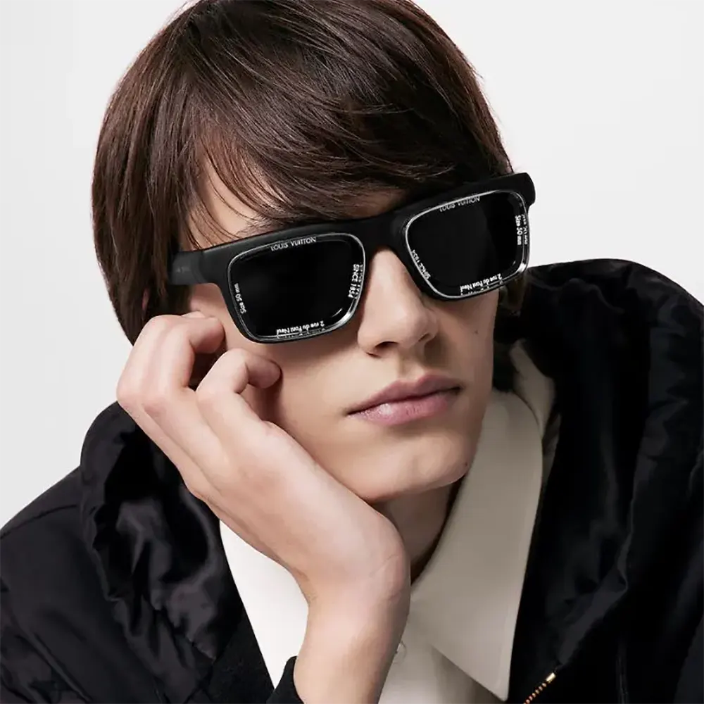 Louis Vuitton Unisex LV Super Vision Square Sunglasses (8)