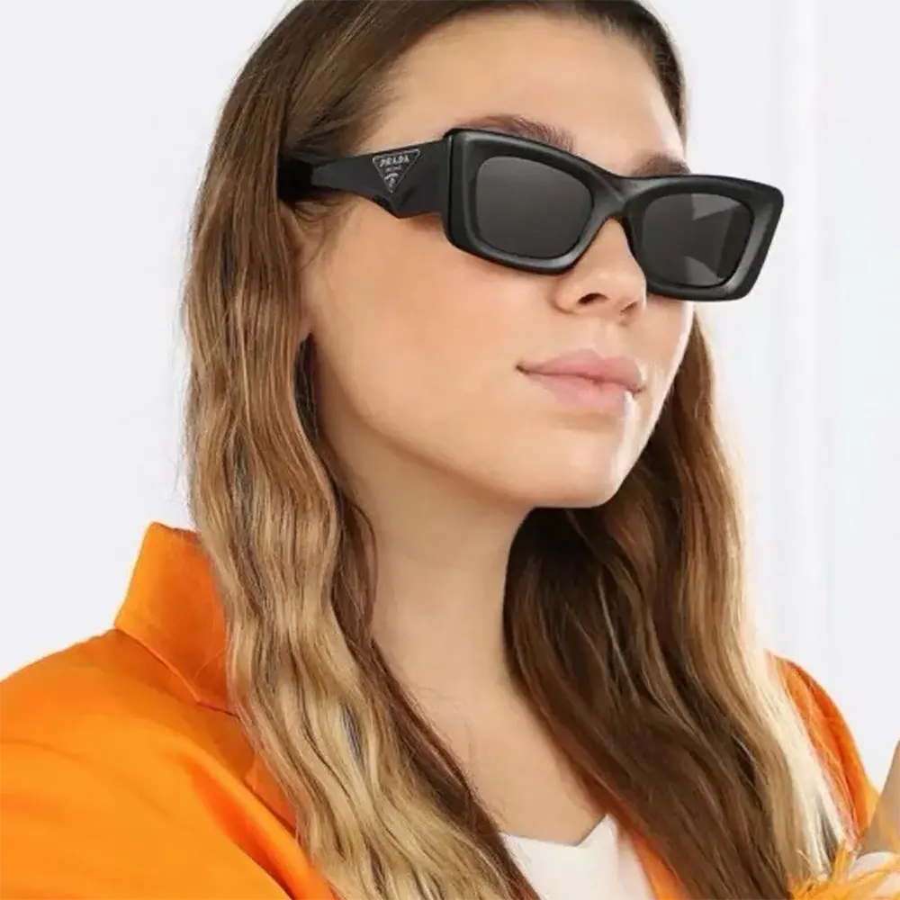 Prada Unisex Sunglasses with Triangle Logo SPR13Z_E1AB_F05S0_C_A052 (2)