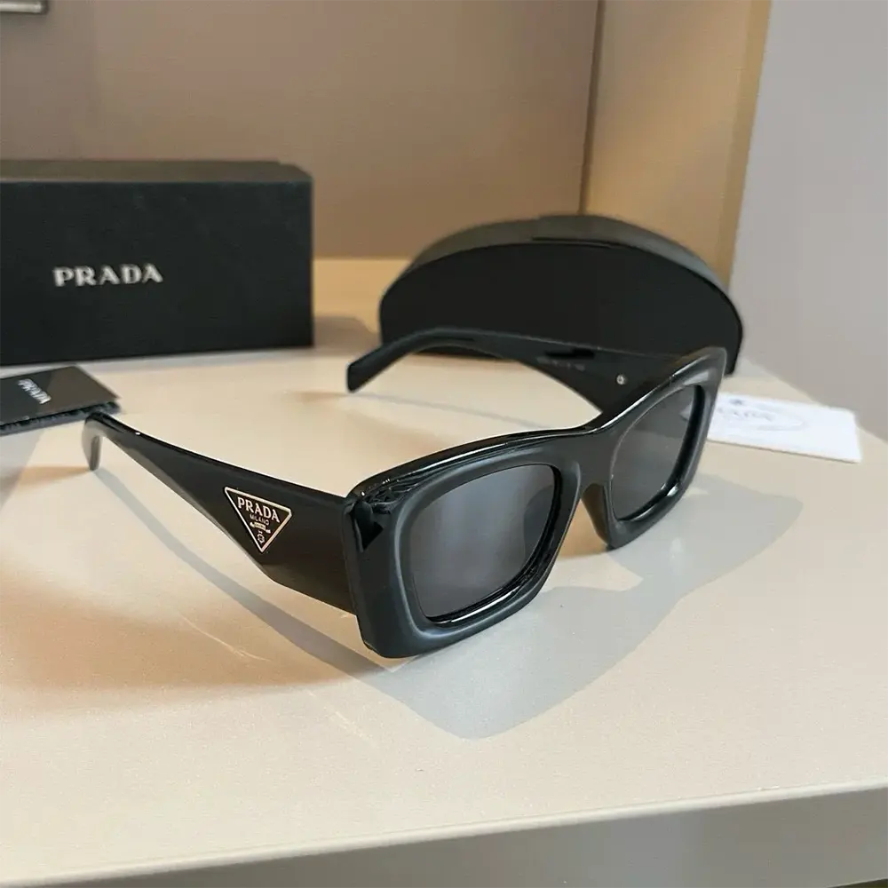 Prada Unisex Sunglasses with Triangle Logo SPR13Z_E1AB_F05S0_C_A052 (3)