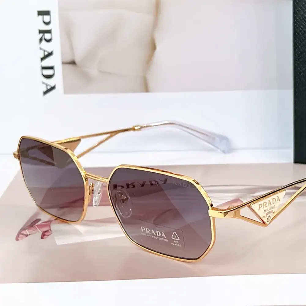 Prada Unisex Sunglasses with Triangle Logo SPRA51_EZVN_FE30C_C_058 (5)