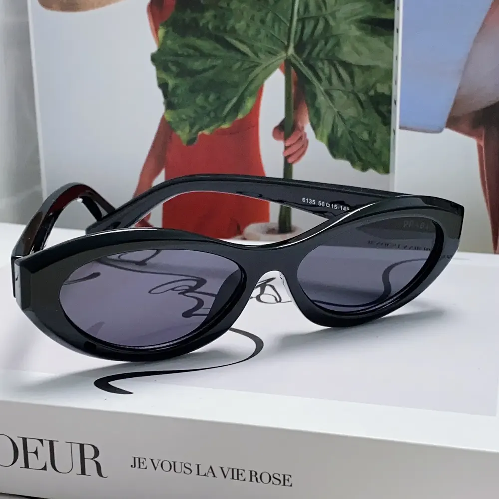 Prada Unisex Symbole Sunglasses-Black SPR26Z_E16K_FE08Z_C_A056 (4)