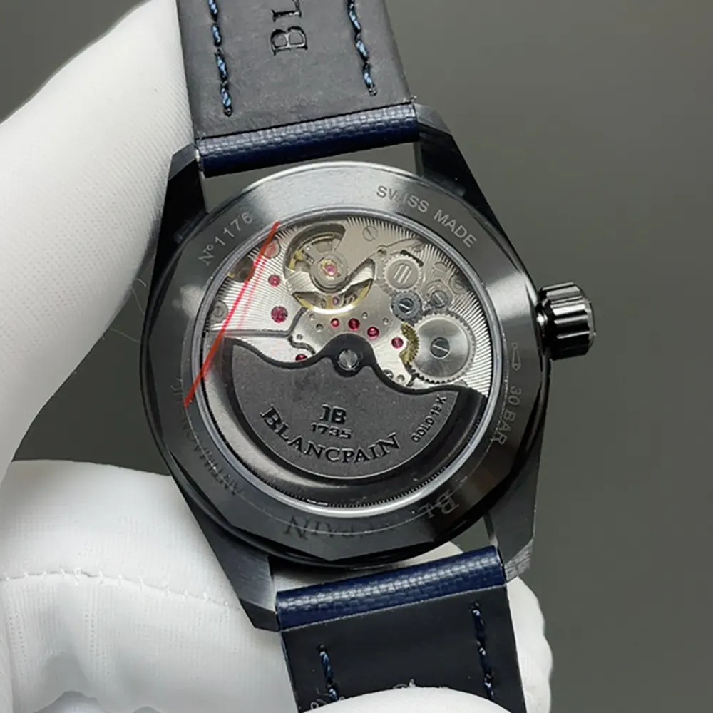 Blancpain Men Fifty Fathoms Bathyscaphe 43mm in Blue (7)