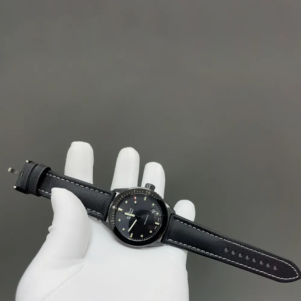Blancpain Men Fifty Fathoms Bathyscaphe Ceramic 43.6mm in Black (3)