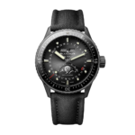 Blancpain Men Fifty Fathoms Bathyscaphe Quantième 43mm in Black