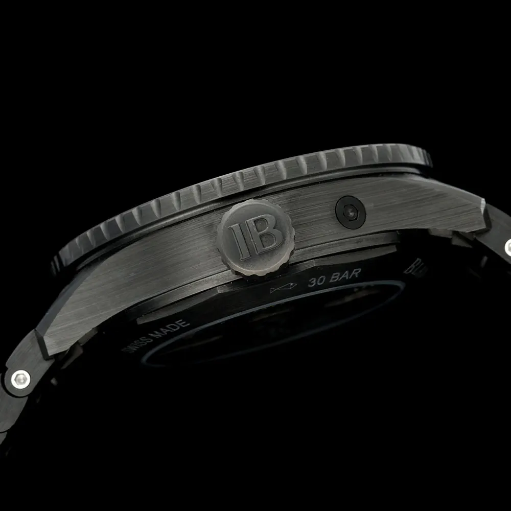 Blancpain Men Fifty Fathoms Bathyscaphe Quantième Complet Phases de Lune 43mm in Green (8)