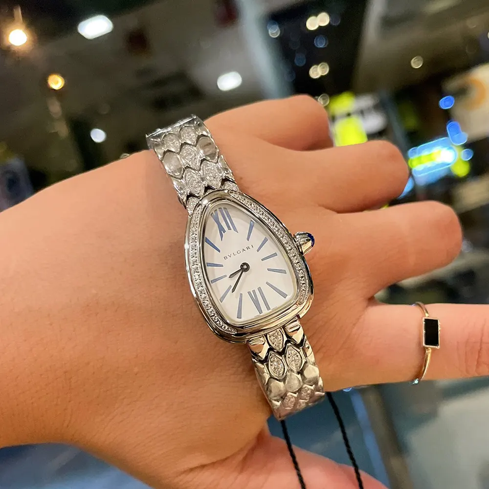 Bulgari Women Serpenti Seduttori Watch with 18kt White Gold Case (10)