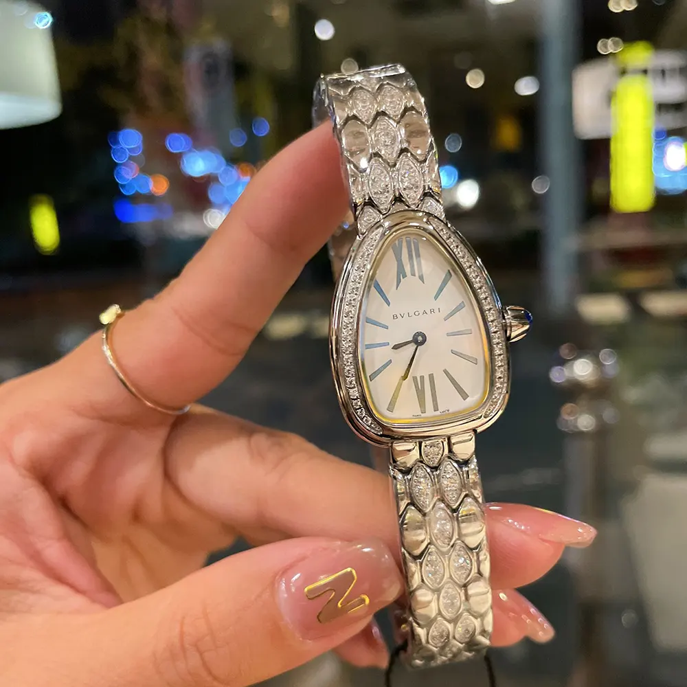 Bulgari Women Serpenti Seduttori Watch with 18kt White Gold Case (2)