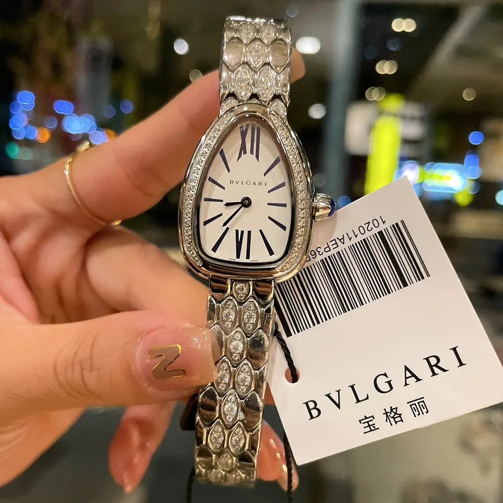 Bulgari Women Serpenti Seduttori Watch with 18kt White Gold Case (7)