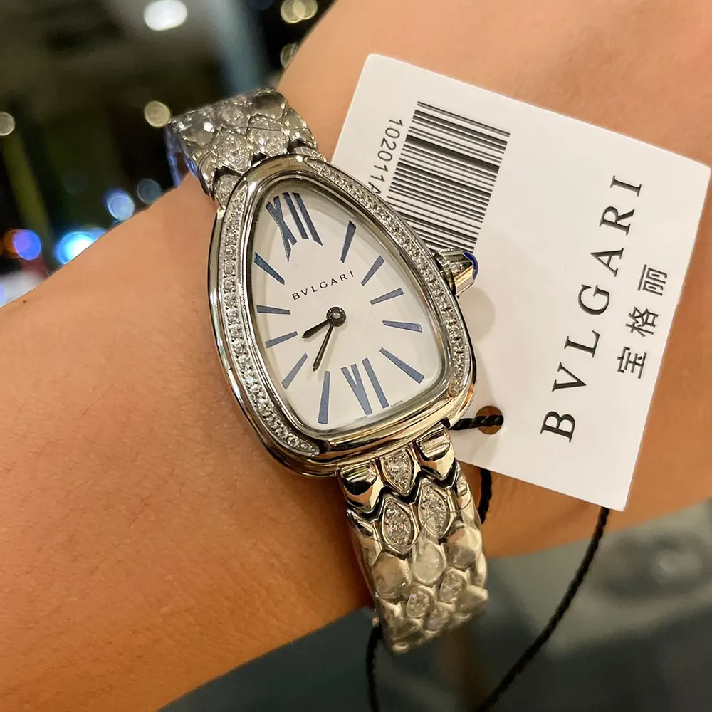 Bulgari Women Serpenti Seduttori Watch with 18kt White Gold Case (9)
