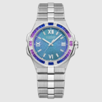 Chopard Men Alpine Eagle 36 Summit in White Gold and Purple Sapphires