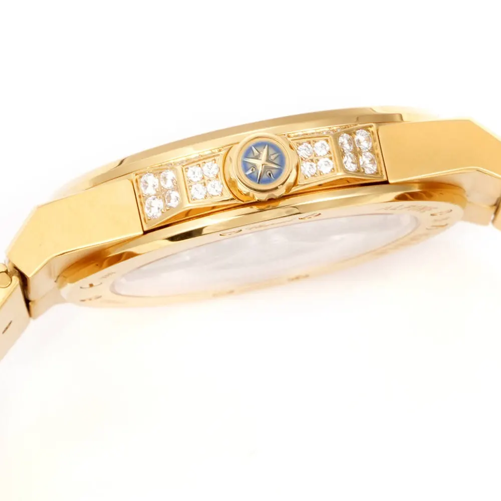 Chopard Men Alpine Eagle 41 Frozen Topaz Blue and 18K Yellow Gold (7)